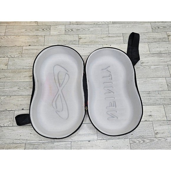 Nfinity Hard Case Red Make-up Case Cheer Bag, Black Strap - Picture 5 of 5